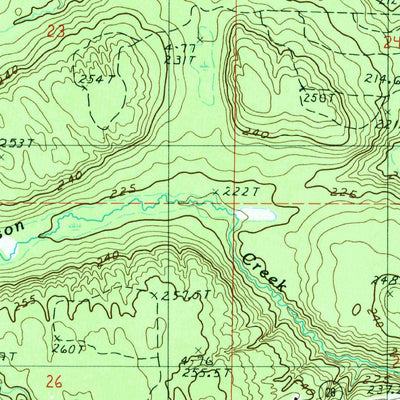 United States Geological Survey Au Train, MI (1985, 24000-Scale) digital map
