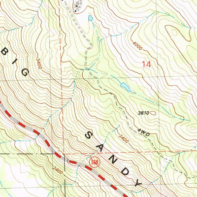 United States Geological Survey Auberry, CA (1983, 24000-Scale) digital map