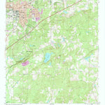 United States Geological Survey Auburn, AL (1971, 24000-Scale) digital map
