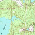 United States Geological Survey Auburn, AL (1971, 24000-Scale) digital map