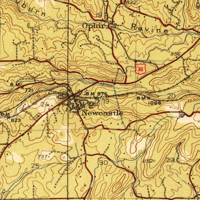 United States Geological Survey Auburn, CA (1944, 62500-Scale) digital map