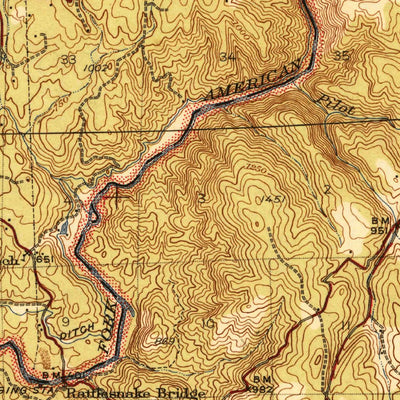 United States Geological Survey Auburn, CA (1944, 62500-Scale) digital map