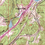 United States Geological Survey Auburn, CA (1953, 24000-Scale) digital map