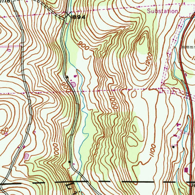 United States Geological Survey Auburn Center, PA (1945, 24000-Scale) digital map