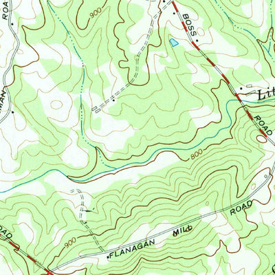 United States Geological Survey Auburn, GA (1964, 24000-Scale) digital map