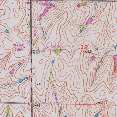 United States Geological Survey Auburn, KS (1952, 24000-Scale) digital map