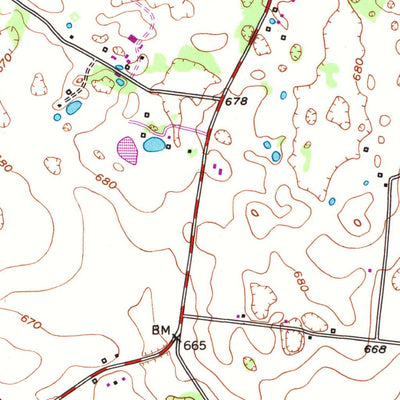 United States Geological Survey Auburn, KY (1951, 24000-Scale) digital map