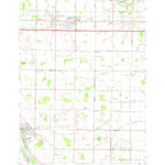 United States Geological Survey Auburn, MI (1962, 24000-Scale) digital map