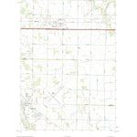 United States Geological Survey Auburn, MI (2019, 24000-Scale) digital map
