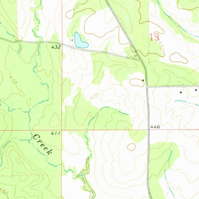 United States Geological Survey Auburn, MS (1972, 24000-Scale) digital map