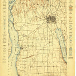 United States Geological Survey Auburn, NY (1899, 62500-Scale) digital map
