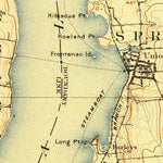 United States Geological Survey Auburn, NY (1899, 62500-Scale) digital map