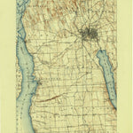 United States Geological Survey Auburn, NY (1902, 62500-Scale) digital map
