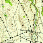 United States Geological Survey Auburn, NY (1943, 31680-Scale) digital map