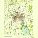 United States Geological Survey Auburn, NY (1953, 24000-Scale) digital map