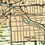 United States Geological Survey Auburn, NY (1953, 24000-Scale) digital map