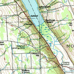 United States Geological Survey Auburn, NY (1986, 100000-Scale) digital map