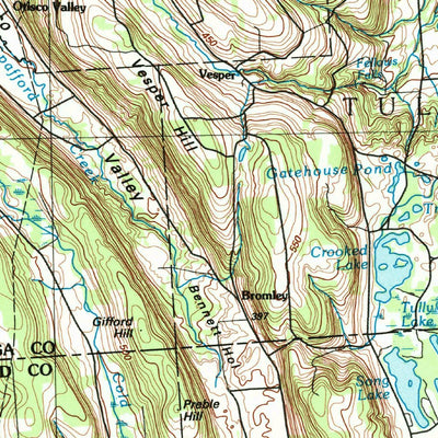 United States Geological Survey Auburn, NY (1986, 100000-Scale) digital map