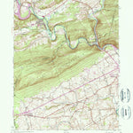 United States Geological Survey Auburn, PA (1945, 24000-Scale) digital map