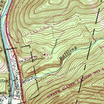 United States Geological Survey Auburn, PA (1945, 24000-Scale) digital map