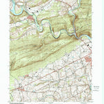 United States Geological Survey Auburn, PA (1999, 24000-Scale) digital map