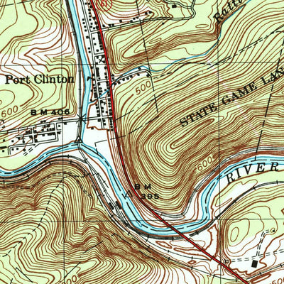 United States Geological Survey Auburn, PA (1999, 24000-Scale) digital map