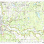 United States Geological Survey Auburn, WA (1983, 25000-Scale) digital map