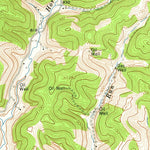 United States Geological Survey Auburn, WV (1964, 24000-Scale) digital map