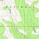 United States Geological Survey Auburn, WY-ID (1980, 24000-Scale) digital map