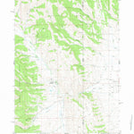 United States Geological Survey Auburn, WY-ID (1980, 24000-Scale) digital map