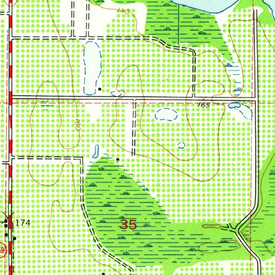United States Geological Survey Auburndale, FL (1944, 24000-Scale) digital map
