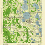 United States Geological Survey Auburndale, FL (1944, 31680-Scale) digital map