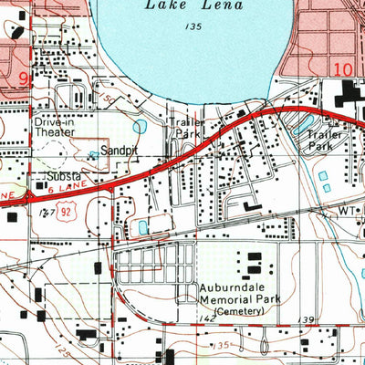 United States Geological Survey Auburndale, FL (1994, 24000-Scale) digital map