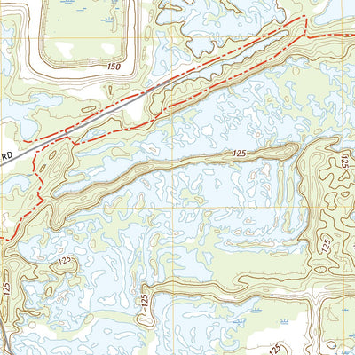 United States Geological Survey Auburndale, FL (2021, 24000-Scale) digital map
