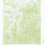 United States Geological Survey Auburntown, TN (1962, 24000-Scale) digital map