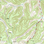 United States Geological Survey Auburntown, TN (1962, 24000-Scale) digital map