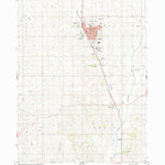 United States Geological Survey Audubon, IA (1983, 24000-Scale) digital map