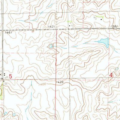 United States Geological Survey Audubon, IA (1983, 24000-Scale) digital map