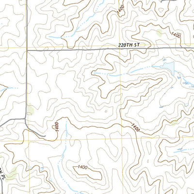 United States Geological Survey Audubon, IA (2022, 24000-Scale) digital map