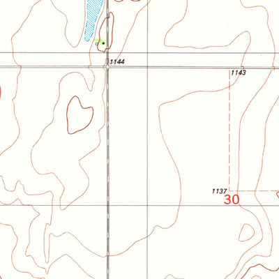 United States Geological Survey Augar Creek, OK-TX (1985, 24000-Scale) digital map