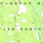 United States Geological Survey Auger Lake, MI (1962, 24000-Scale) digital map