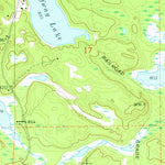 United States Geological Survey Auger Lake, MI (1962, 24000-Scale) digital map