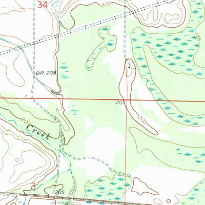 United States Geological Survey Augusta, AR (1968, 24000-Scale) digital map
