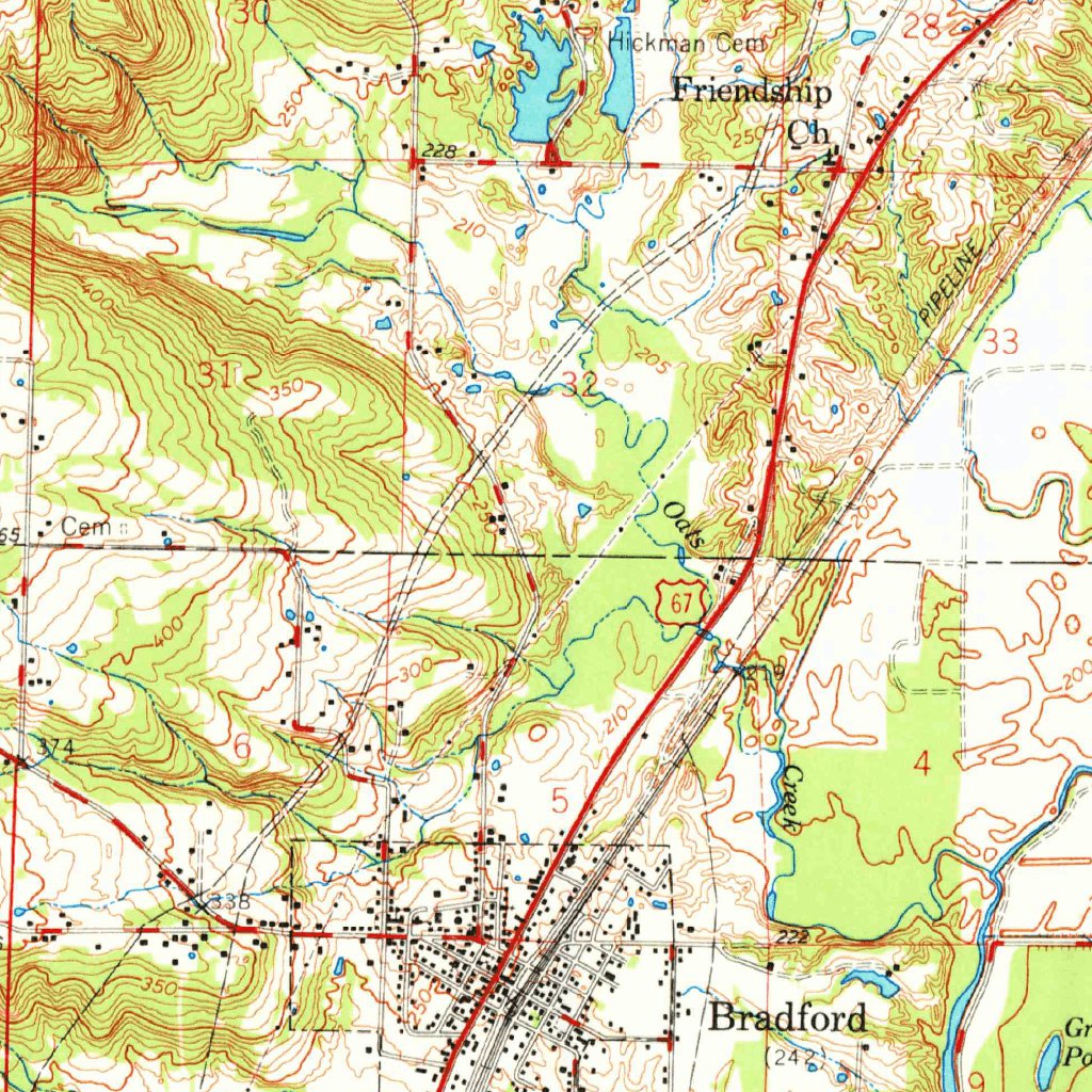 Augusta, AR (1971, 62500-Scale) Map by United States Geological Survey ...