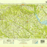 United States Geological Survey Augusta, GA-SC (1954, 250000-Scale) digital map
