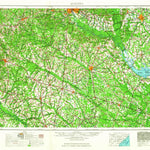 United States Geological Survey Augusta, GA-SC (1961, 250000-Scale) digital map