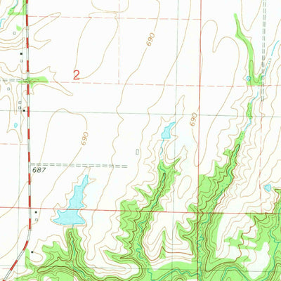 United States Geological Survey Augusta, IL (1981, 24000-Scale) digital map