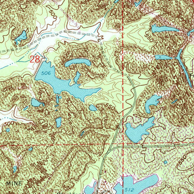 United States Geological Survey Augusta, IN (1961, 24000-Scale) digital map