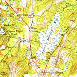 United States Geological Survey Augusta, ME (1941, 62500-Scale) digital map