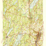 United States Geological Survey Augusta, ME (1943, 62500-Scale) digital map